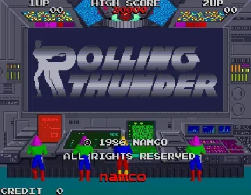 Rolling Thunder (old version)-MAME 2003